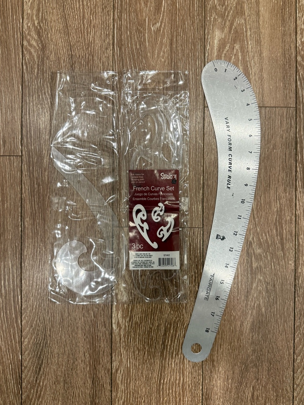French Curve ruler set
